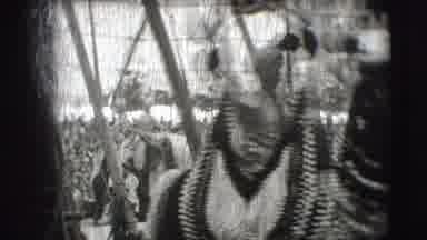 Ringling Brothers Sarasota Florida (1948): Man Riding An Elephant At A Festival