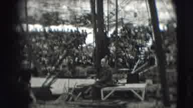 Ringling Brothers Sarasota Florida (1948): People In Forest Taking A Show With Big