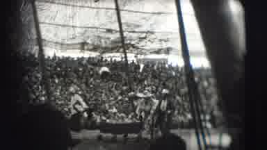 Ringling Brothers Sarasota Florida (1948): Black And White Video Of Lots Of People