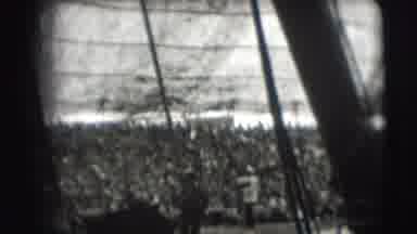 Ringling Brothers Sarasota Florida (1948): Large Crowd Gathered To Enjoy Circus