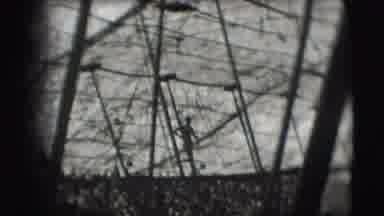 Ringling Brothers Sarasota Florida (1948): Men Training On An Obstacle Course