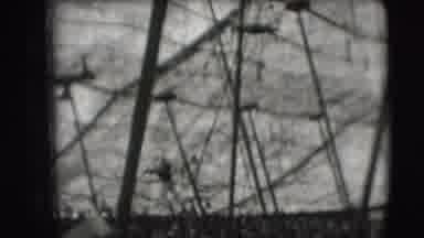 Ringling Brothers Sarasota Florida (1948): Person Swinging In Circles On High Bar