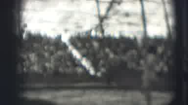 Ringling Brothers Sarasota Florida (1948): Circus Performers Climbing Onto An