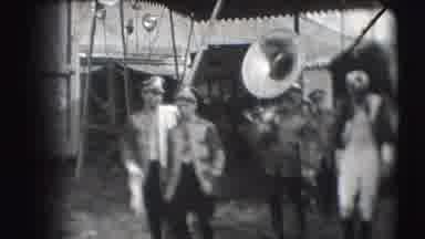 Ringling Brothers Sarasota Florida (1948): A Group Of People Walking Together With