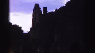 United Kingdom (1952): Tourists Are Walking On A Landmark With The Hills In The