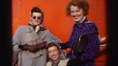 United Kingdom (1952): Women Wearing Coats And Scarves Are Standing On A Big Boat
