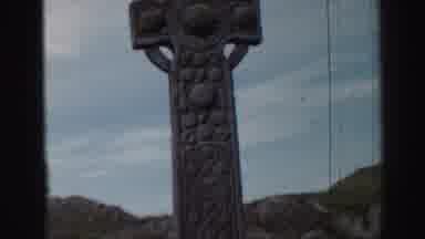 UNITED KINGDOM-1952: Mysterious Ancient Celtic Cross And Stone Church