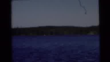Baraboo Wisconsin USA (1953): Swimming On The Lake During The Day While Traveling