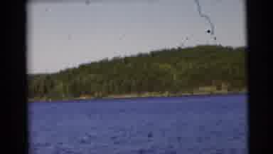Baraboo Wisconsin USA (1953): Out On The Water And Taking In The Sights Of The