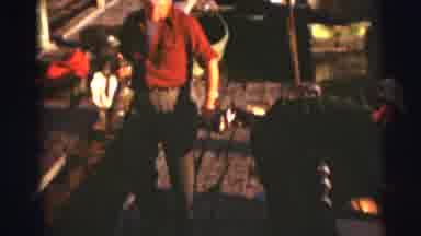 Baraboo Wisconsin USA (1953): Heading Home After A Day Of Working On The Fishing