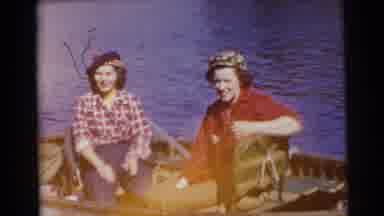 Miami Florida (1956): Women Going Out For A Boat Trip On A Typical Summer Sunny