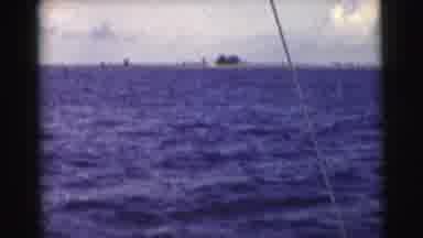Miami Florida (1956): View On A Boat Looking At The Water And Land