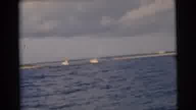 Miami Florida (1956): Boating On The Water
