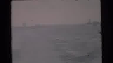 Miami Florida (1956): People Boating On Open Water Going Very Fast