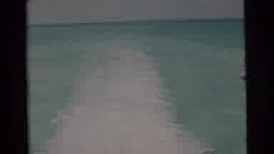 Miami Florida (1956): Ocean Vista On A Fishing Boat In Florida Keys