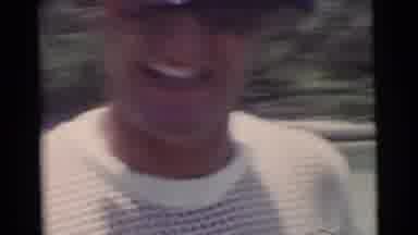 Miami Florida (1956): A Man In Glasses Smiles At The Camera On The Dock Proud Of