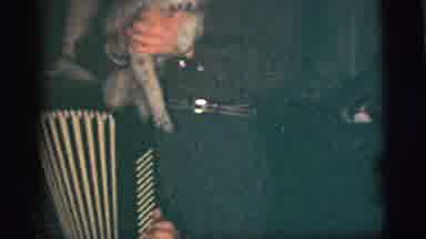 New York City (1956): Family Party With Dog And Music, Dancing And People With