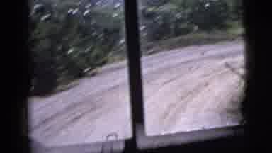 New York City (1956): Driver Can Barely Control Speeding Vehicle As It Careens