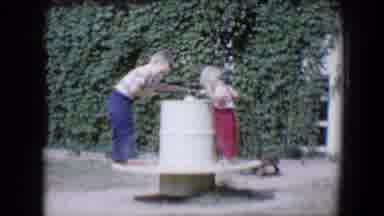 Tucson Arizona USA (1958): Children Playing At The Playground