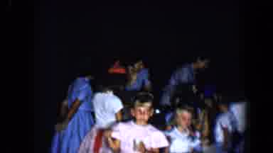 Tucson Arizona USA (1958): Group Of Kids And Some Adults Walking Around In The