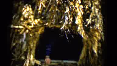 Tucson Arizona USA (1958): Child Playing Alone Near A Roller Coaster Ride And Then