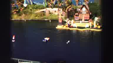 Lake Tahoe California (1969): A Dolphin Rockets Out Of The Water And In To The Air