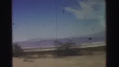 Lake Tahoe California (1969): Driving Open Road Desert Landscape Mountains In