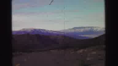 Lake Tahoe California (1969): Riding A Car On The Highway With The View Of