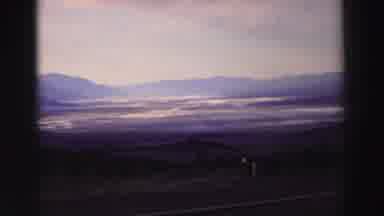 Lake Tahoe California (1969): Landscape Of A Lake With Mountains Around View From