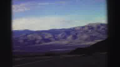 Lake Tahoe California (1969): A Beautiful Mountain Scene Showing Rocky Mountain