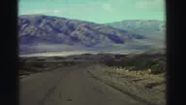 Lake Tahoe California (1969): Beautiful Panoramic View Of A Massive Mountain Range