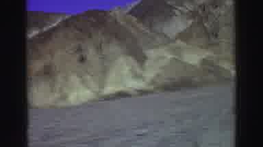 Lake Tahoe California (1969): Road Trip Through The Desert Along A Mountain Lined