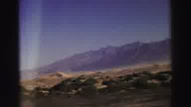 Lake Tahoe California (1969): View Travelling Along Scenic Rural Road With Views