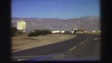 Lake Tahoe California (1969): Video Of Two-Lane Road Curving Around With Mountains