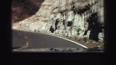 Lake Tahoe California (1969): Driving Down The Road And Taking In The Sights When