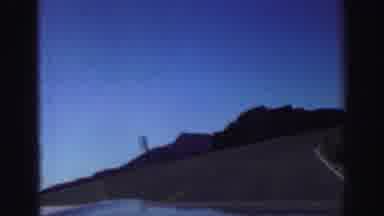 Lake Tahoe California (1969): Riding In A Car On A Two Lane Mountain Road Around