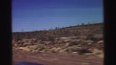 Lake Tahoe California (1969): View Of Hilly Desert Landscape With Mountains In