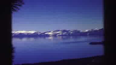 Lake Tahoe California (1969): A Video Of Snow-Capped Mountain Top In The