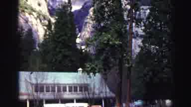 Lake Tahoe California (1969): Beautiful Hotel At The Foot Of Snowy Mountains In
