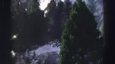 Lake Tahoe California (1969): View Of Forest River Then Sheer Rock Face Of Tall