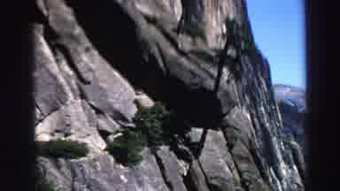 Lake Tahoe California (1969): Man Wearing A Blue Shirt & Blue Jeans Standing On A