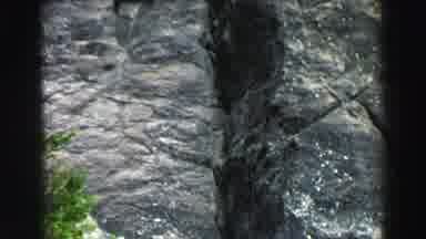 Lake Tahoe California (1969): Camera Pans Up The Mountain And Captures The