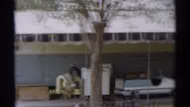 Disneyland California (1959): Footage Of A Fancy Chalet With Cars Parked Outside