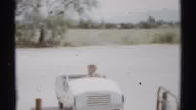Disneyland California (1959): Little Kid Riding In Motorized Go Kart Type Vehicle