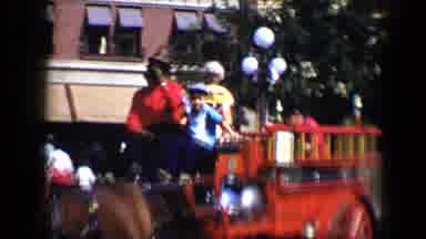 Disneyland California (1959): Horse Cart Princes With Grandson
