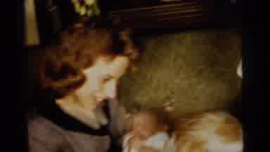 Gary Indiana USA (1961): A Newborn Baby Carried By Women Assumed To Be Nurses Or