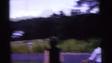 Gary Indiana USA (1961): Old Video Of People Playing Badminton In Their Yard