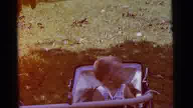Gary Indiana USA (1961): Infant And Mother Outdoors Activity Sunny Day Nice Breeze