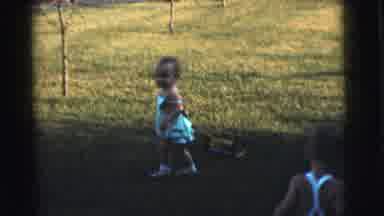 Gary Indiana USA (1961): Children Play Outside Home Movie