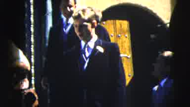 Moline Illinois USA (1962): Family Poses For Photo On The Way Out Of Church After